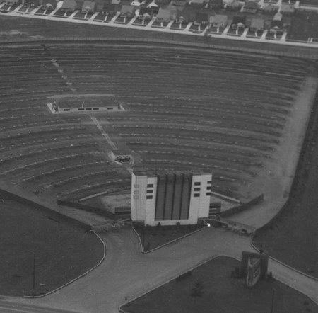 Town Drive-In Theatre - From The Air - Photo From Rg